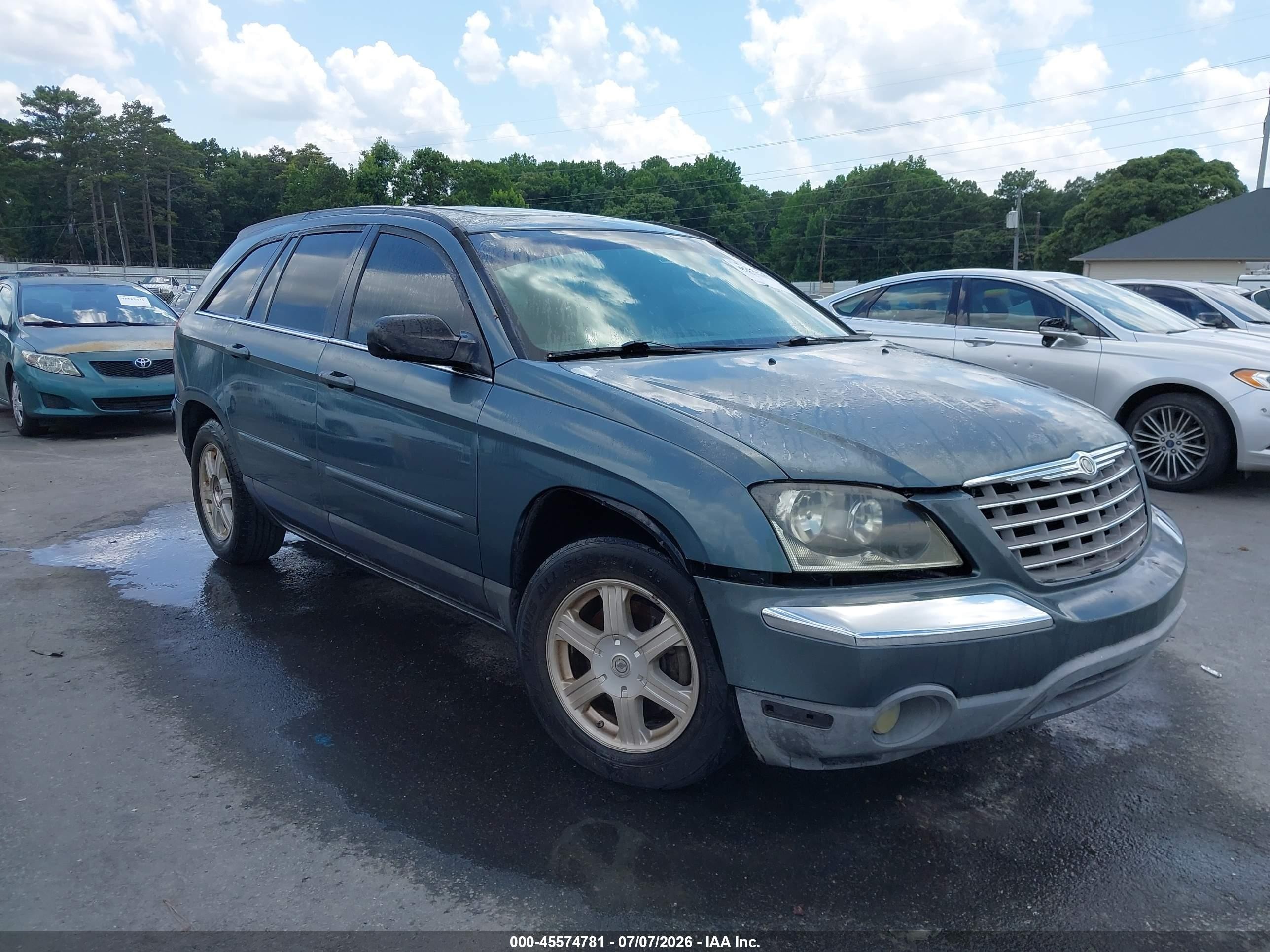2004 Chrysler Pacifica   Зеленый vin: 2C8GM68484R645969