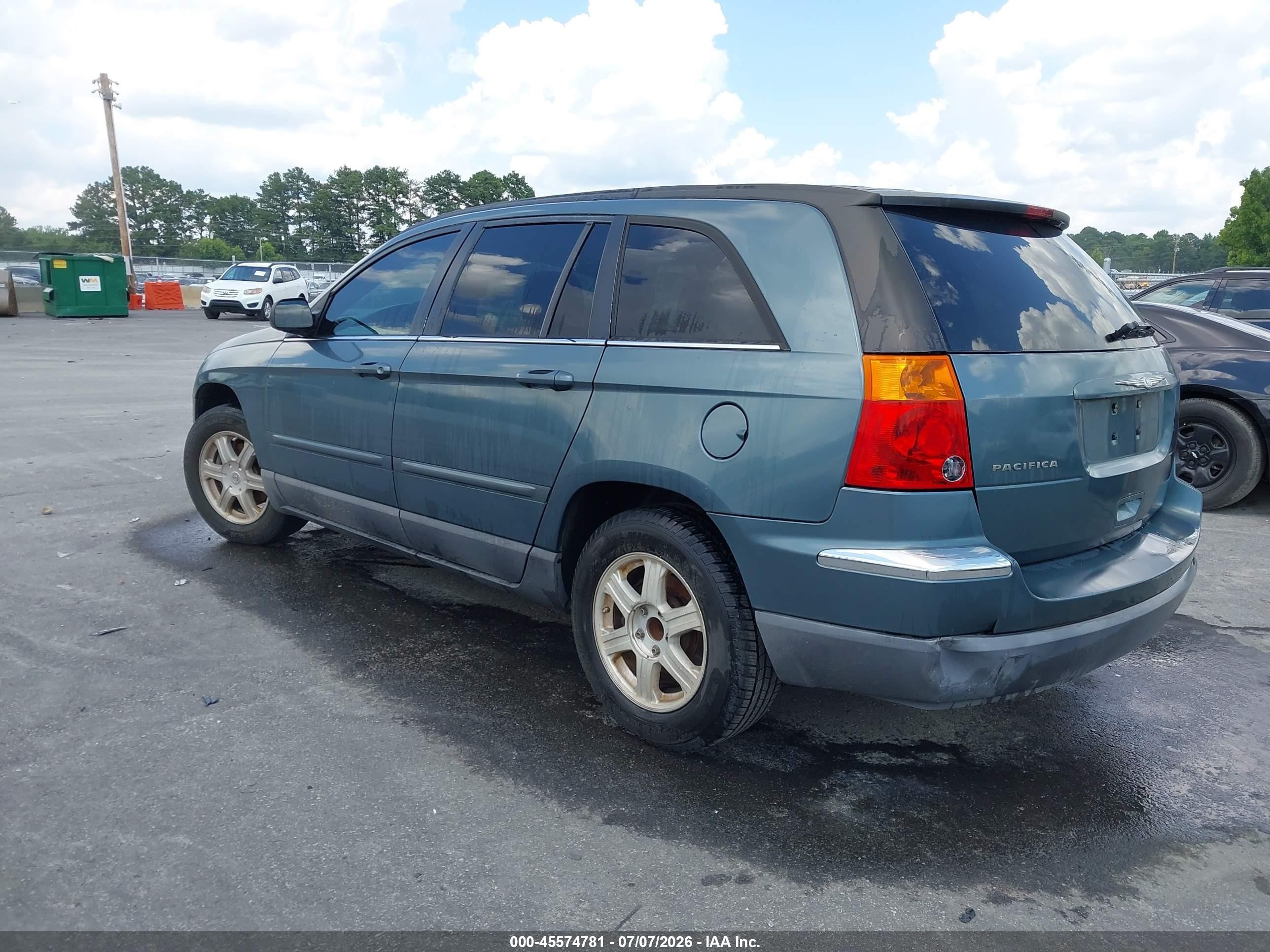 2004 Chrysler Pacifica   Green vin: 2C8GM68484R645969