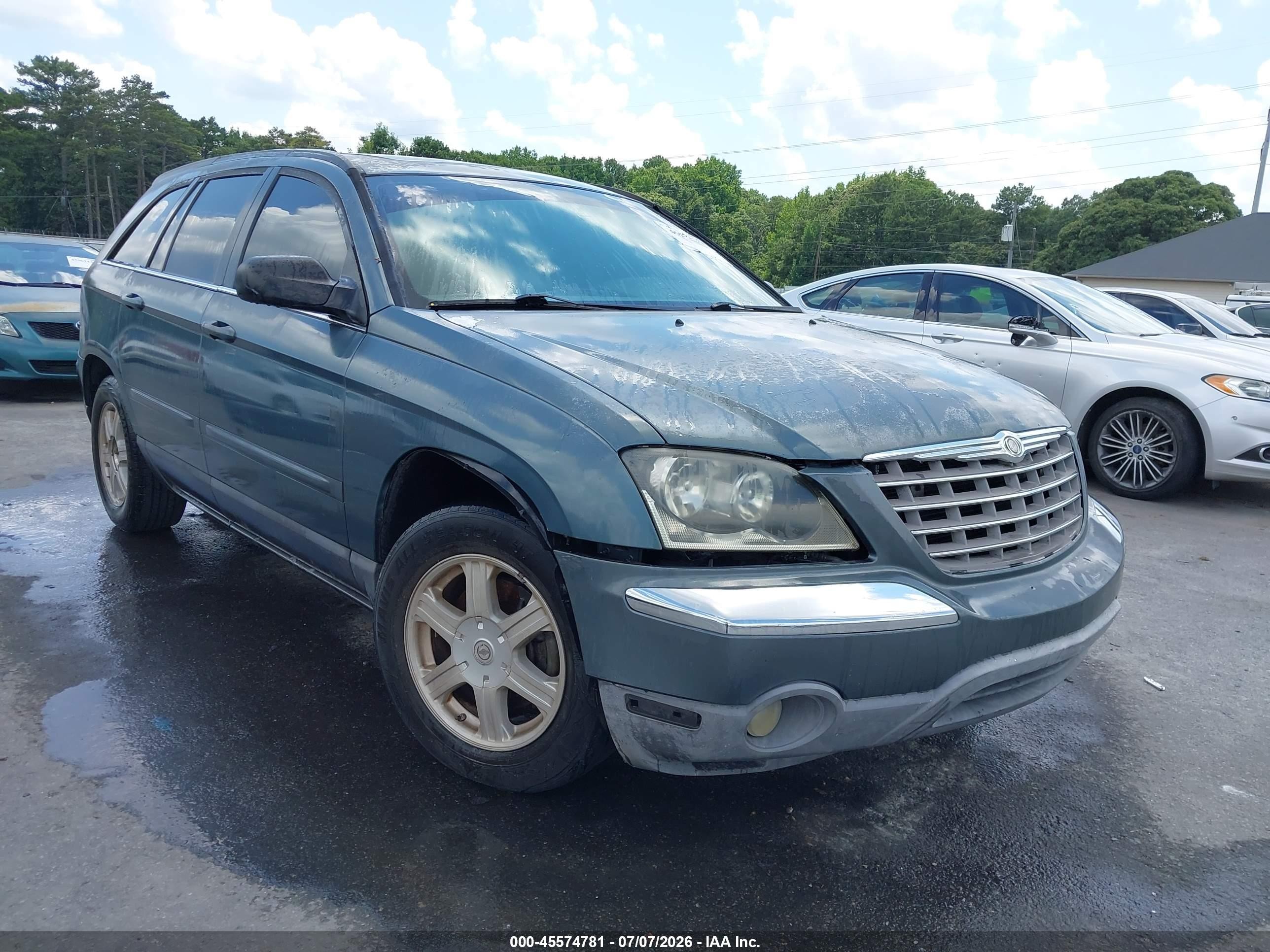 2004 Chrysler Pacifica   Green vin: 2C8GM68484R645969
