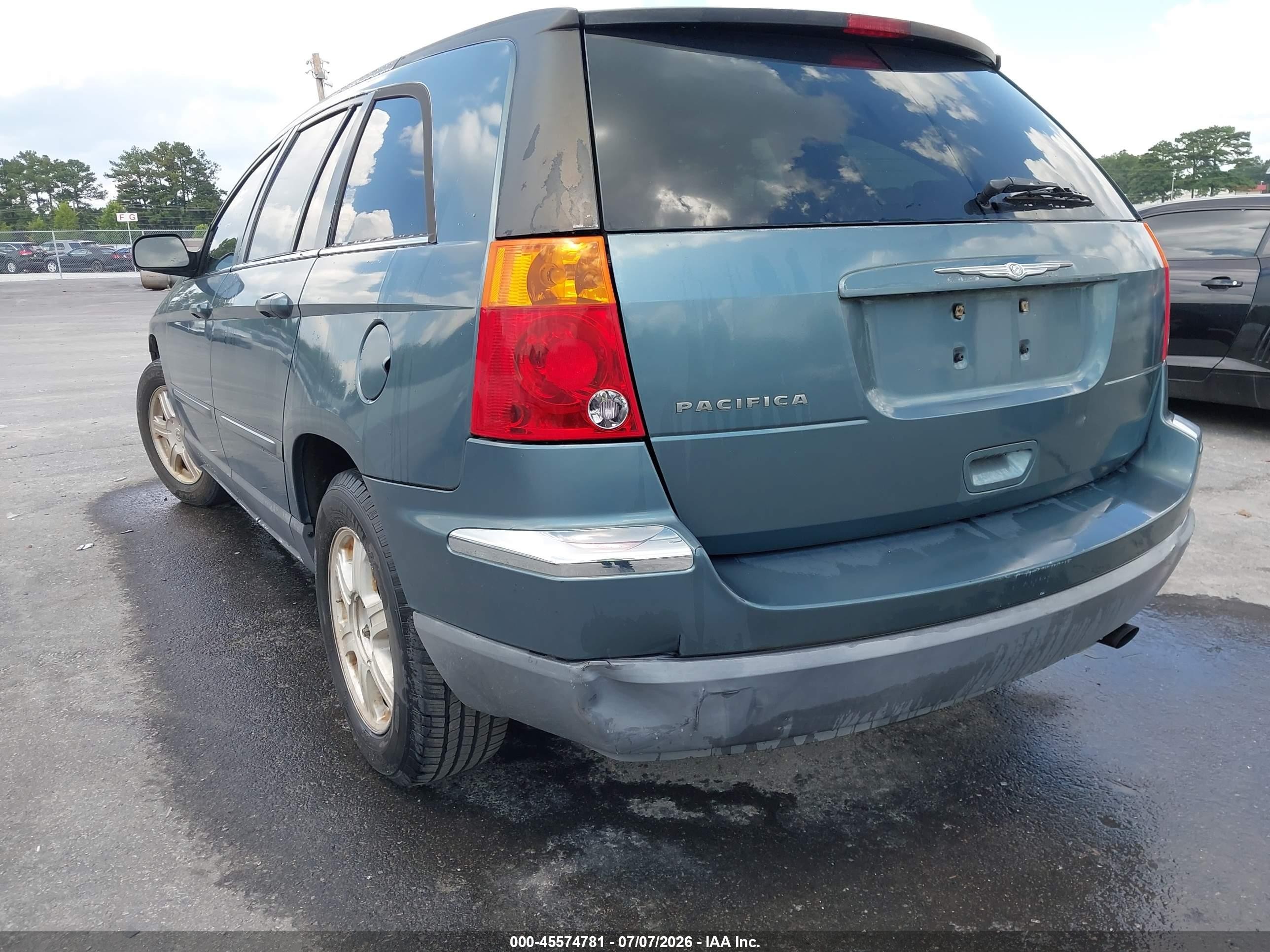 2004 Chrysler Pacifica   Green vin: 2C8GM68484R645969