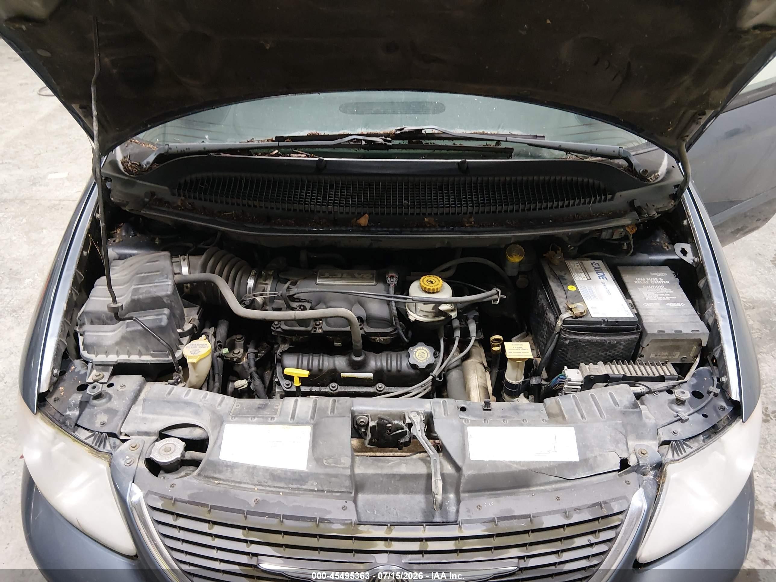 2002 Chrysler Town & Country Lx Black vin: 2C8GP44332R697869