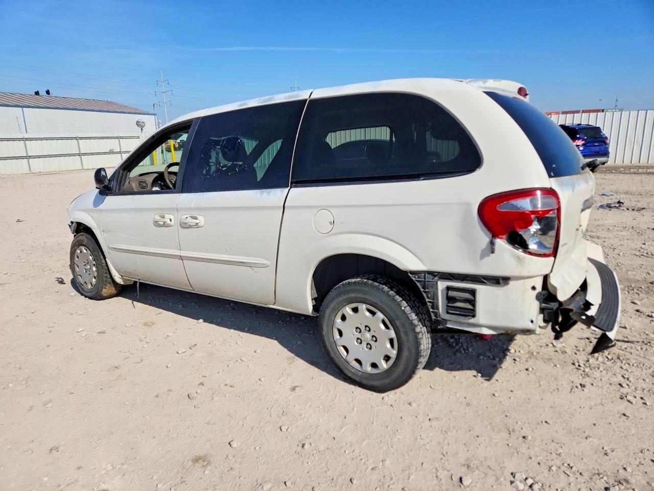 2003 Chrysler Town & Country Lx White vin: 2C8GP44363R187842