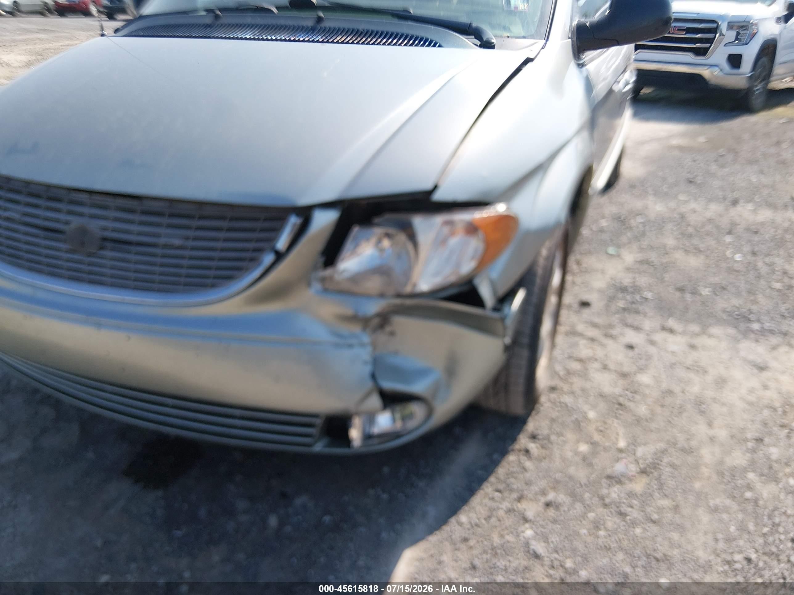 2003 Chrysler Town & Country Lxi Light Blue vin: 2C8GP54L03R145088