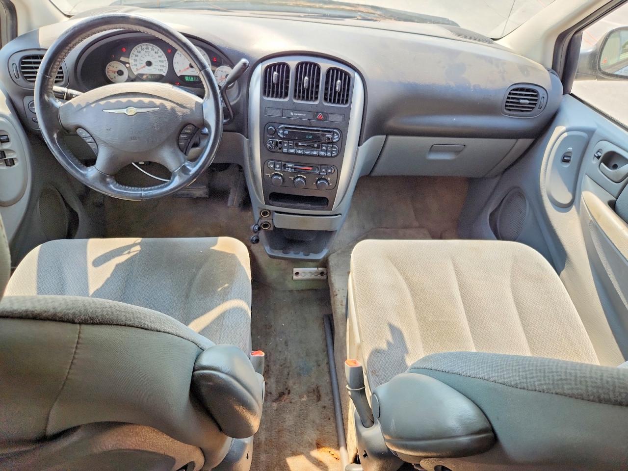 2005 Chrysler Town & Country Touring Blue vin: 2C8GP54L05R327943