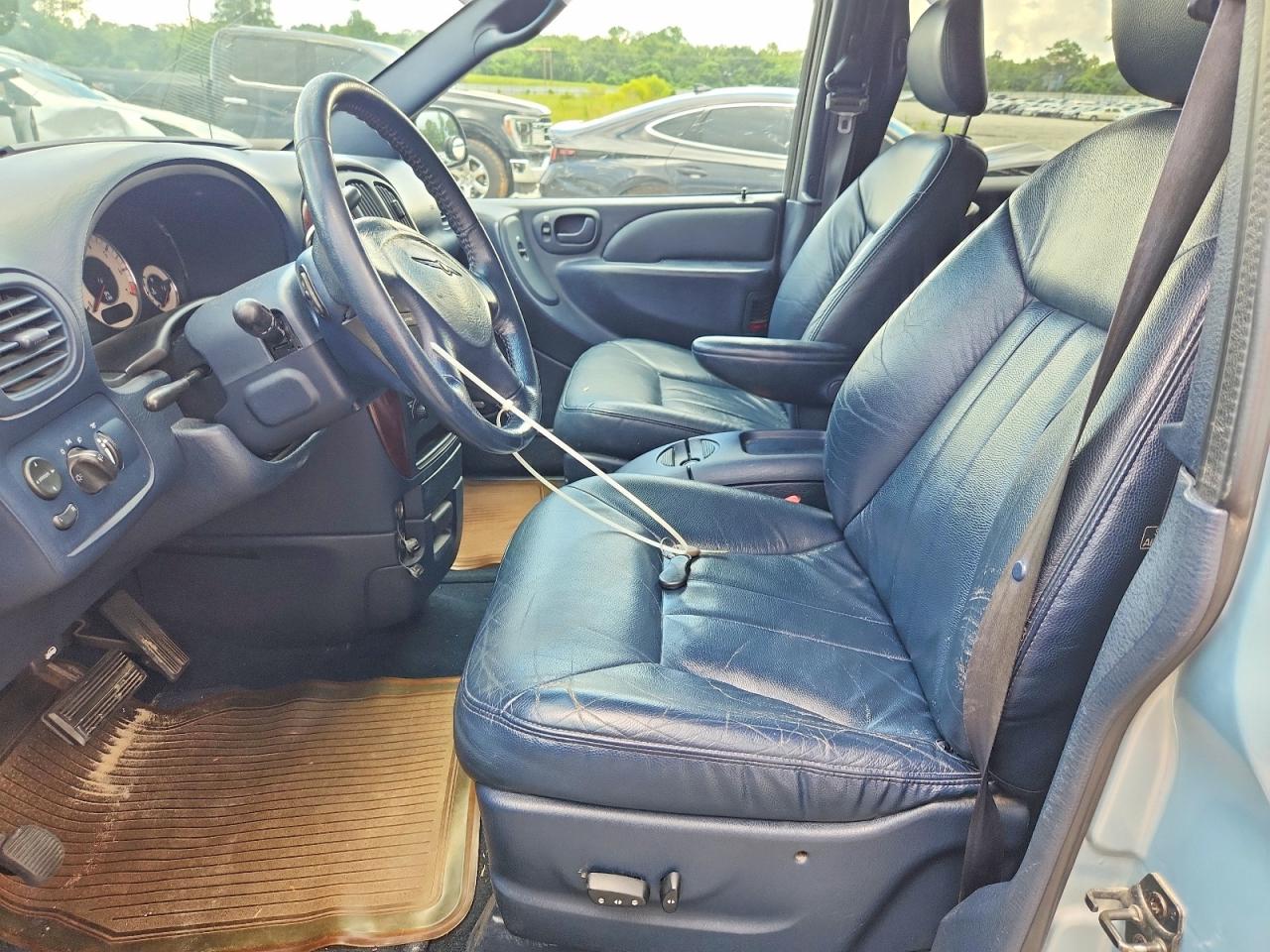 2001 Chrysler Town & Country Lxi Синий vin: 2C8GP54L11R236755