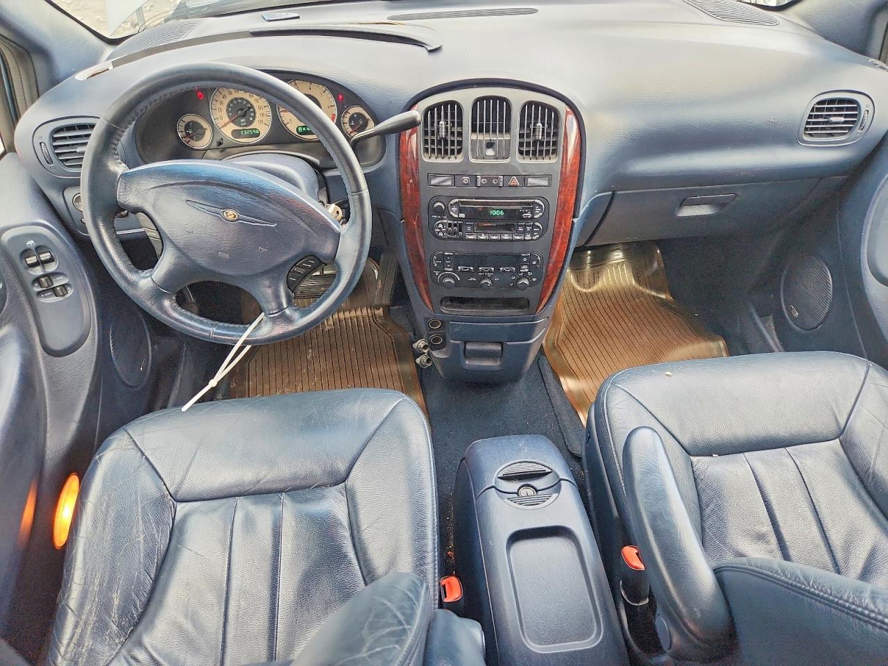 2001 Chrysler Town & Country Lxi Синий vin: 2C8GP54L11R236755