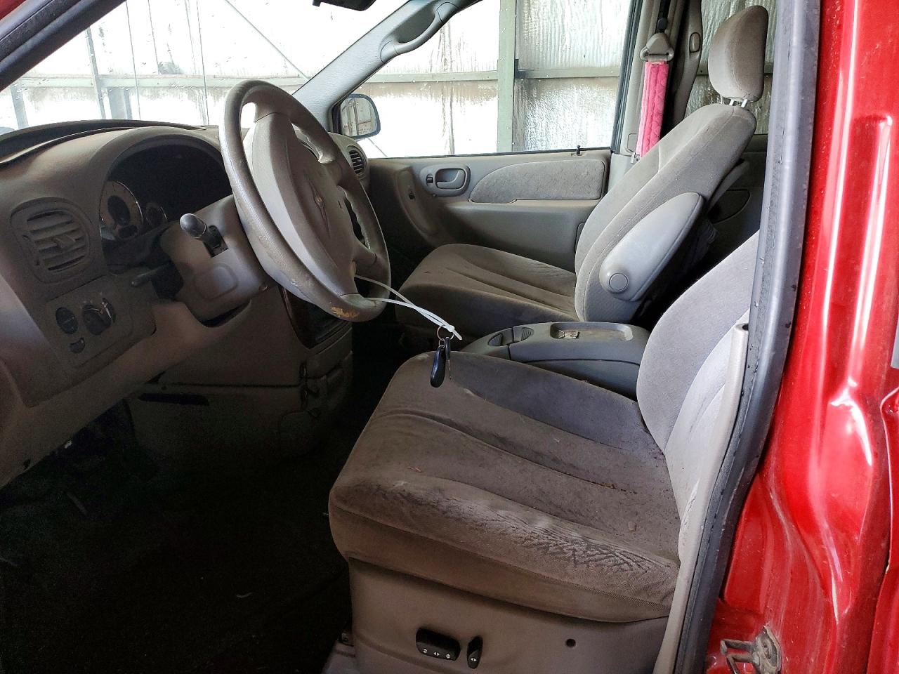 2001 Chrysler Town & Country Lxi Red vin: 2C8GP54L21R285642