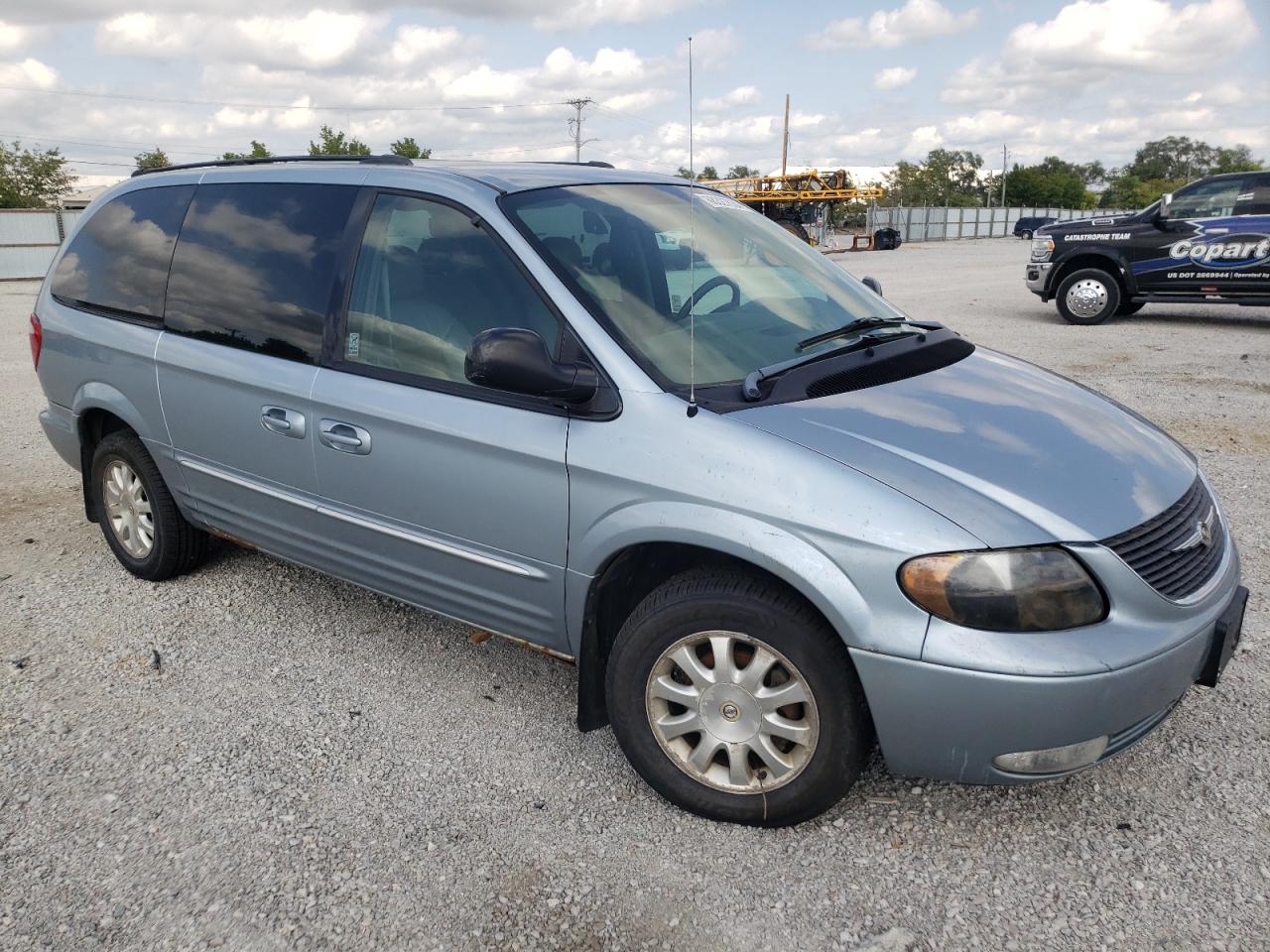 2003 Chrysler Town & Country Lxi Silver vin: 2C8GP54L23R188945