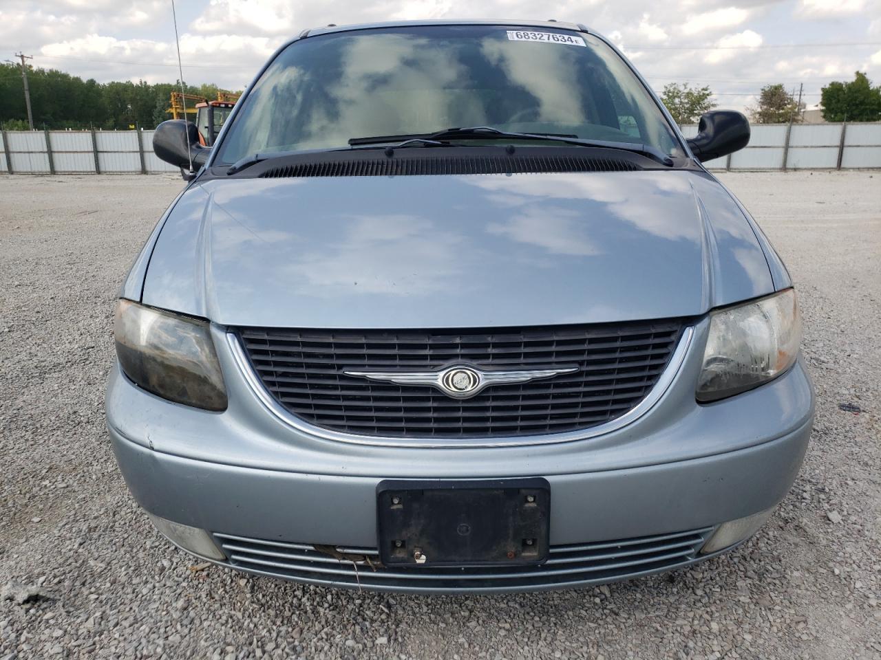 2003 Chrysler Town & Country Lxi Silver vin: 2C8GP54L23R188945