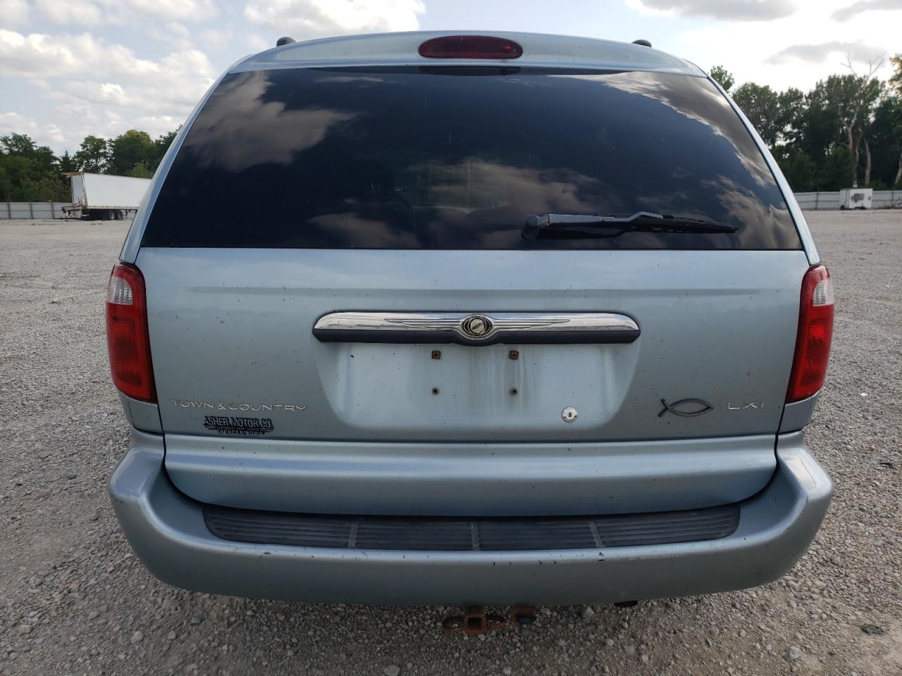 2003 Chrysler Town & Country Lxi Silver vin: 2C8GP54L23R188945