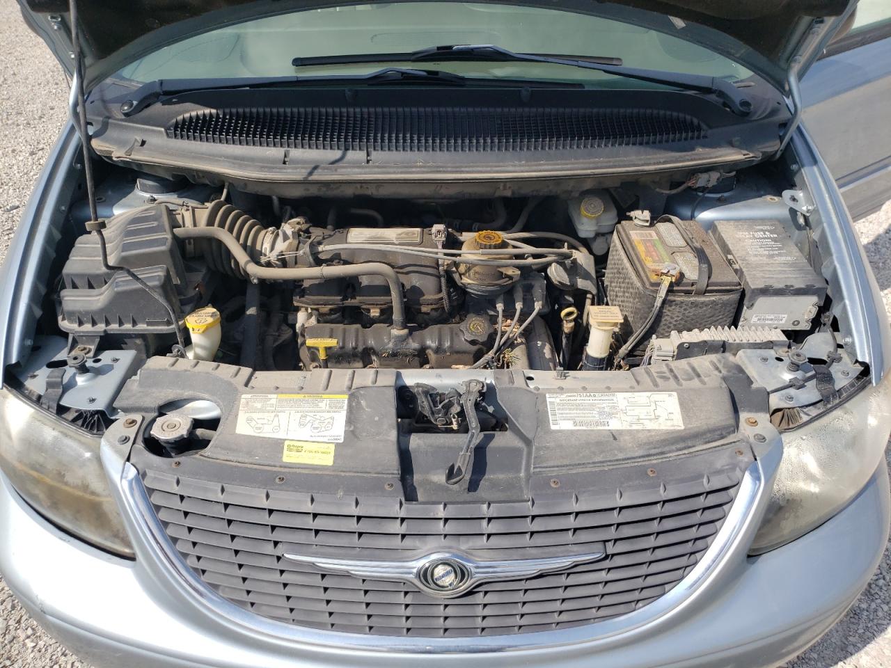 2003 Chrysler Town & Country Lxi Silver vin: 2C8GP54L23R188945