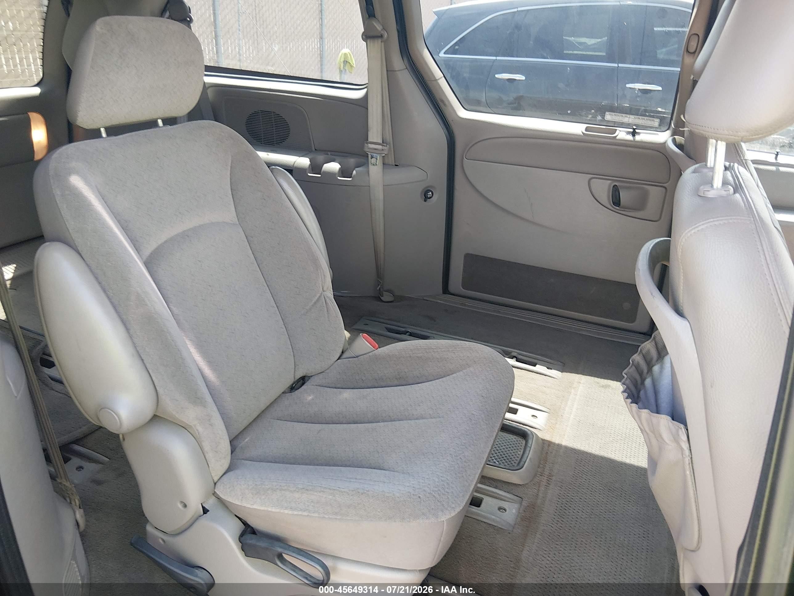 2001 Chrysler Town & Country Lxi Green vin: 2C8GP54L41R125813