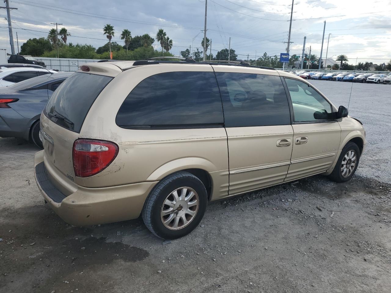 2001 Chrysler Town & Country Lxi Gold vin: 2C8GP54L71R198285