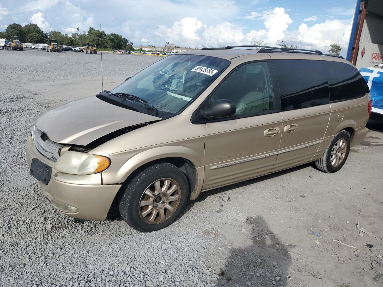 2001 Chrysler Town & Country Lxi Золотой vin: 2C8GP54L71R198285