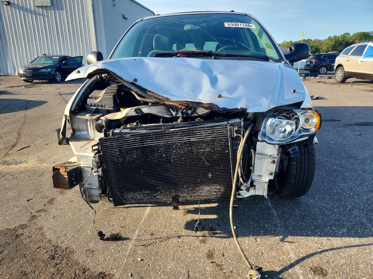 2005 Chrysler Town & Country Touring Серебряный vin: 2C8GP54L75R486989