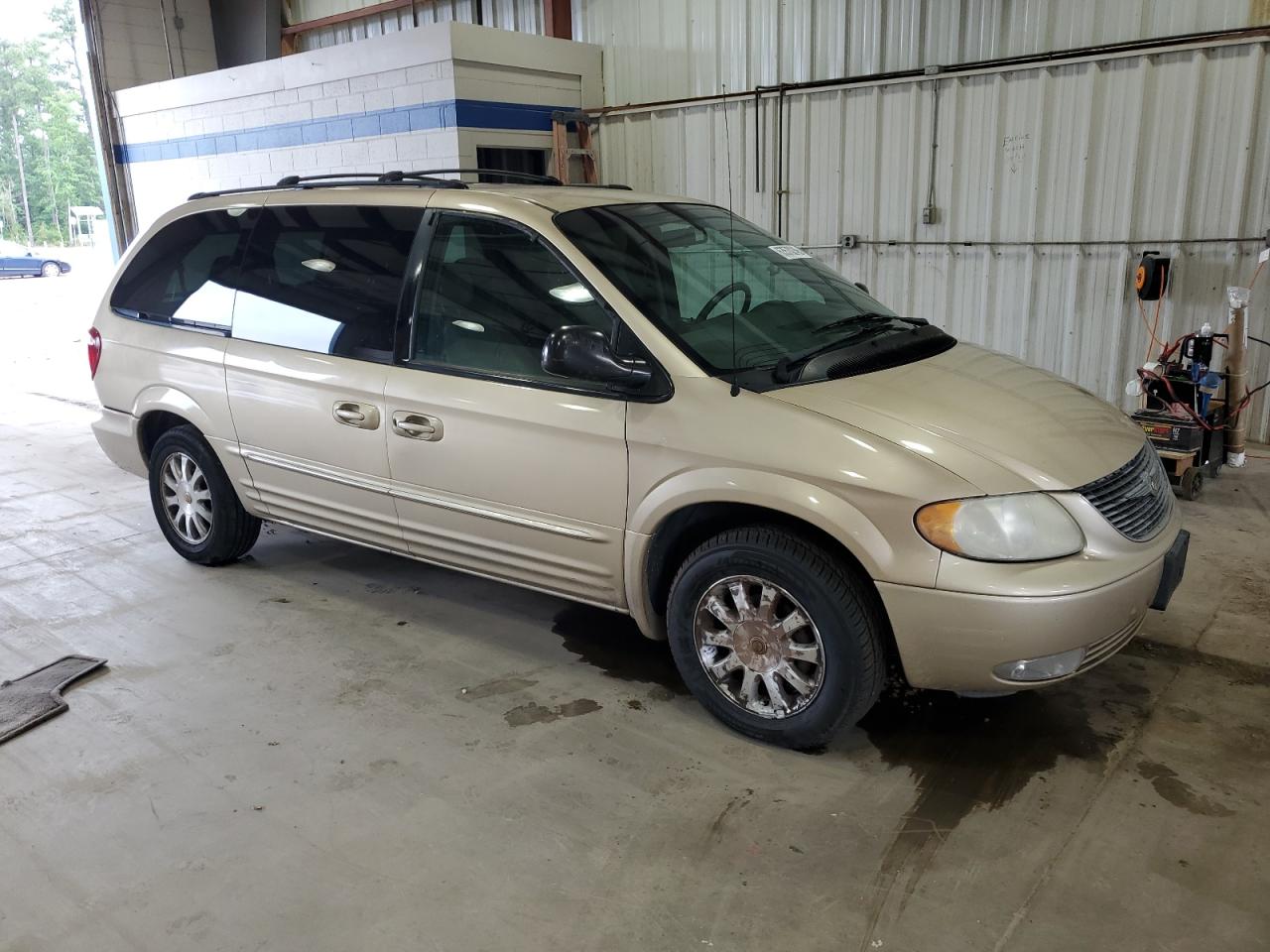 2001 Chrysler Town & Country Lxi Tan vin: 2C8GP54L91R412631