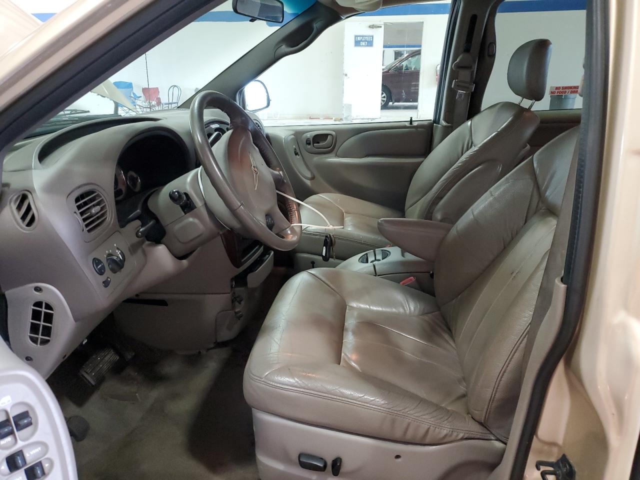 2001 Chrysler Town & Country Lxi Tan vin: 2C8GP54L91R412631