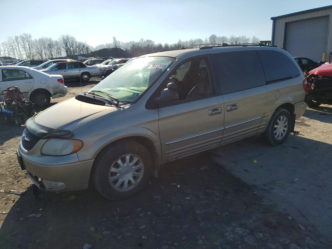 2003 Chrysler Town & Country Lxi Gold vin: 2C8GP54L93R234013