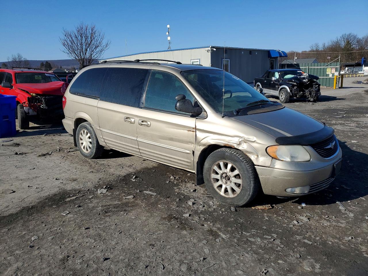 2003 Chrysler Town & Country Lxi Gold vin: 2C8GP54L93R234013