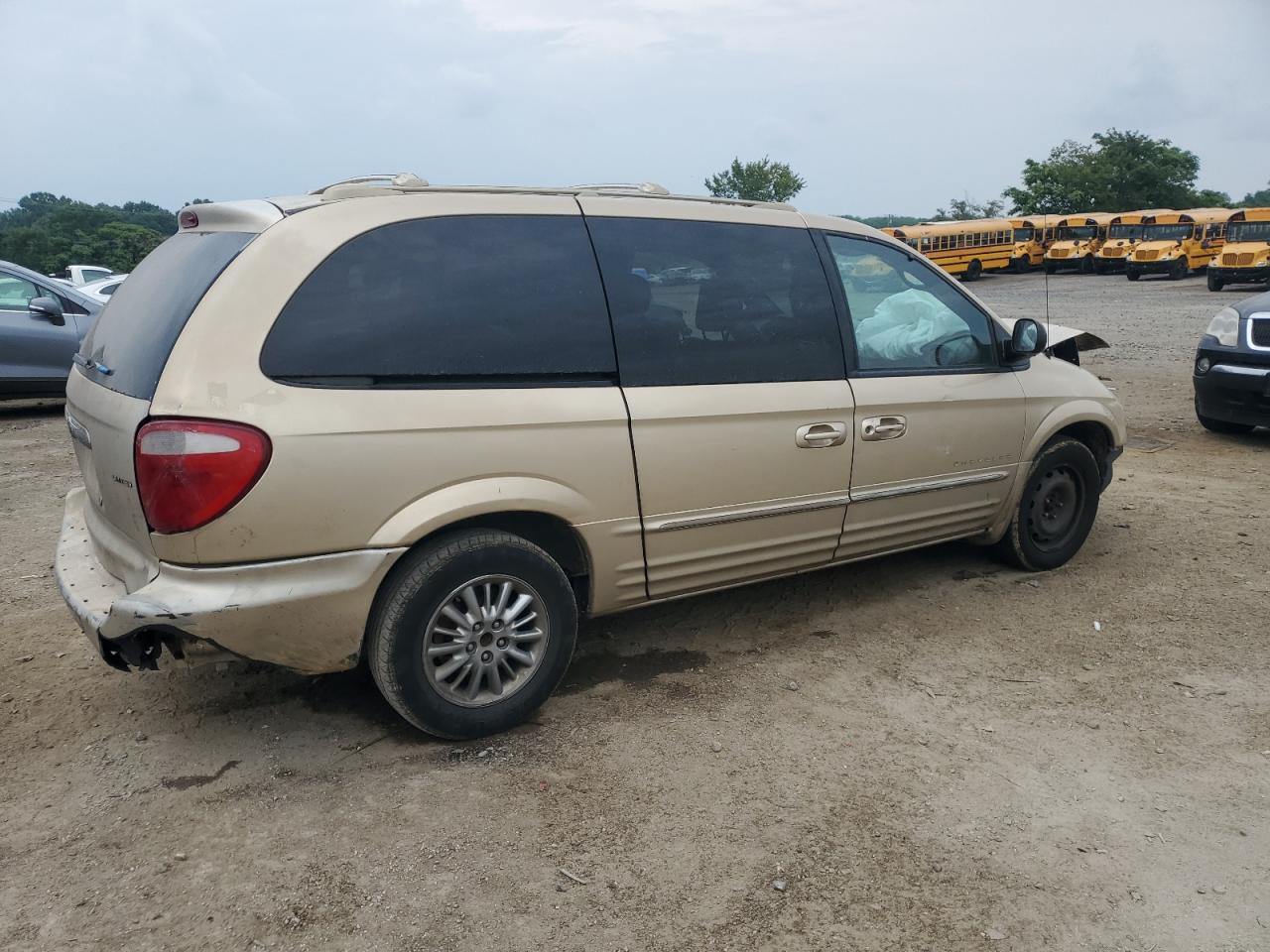 2001 Chrysler Town & Country Limited Tan vin: 2C8GP64L01R146616
