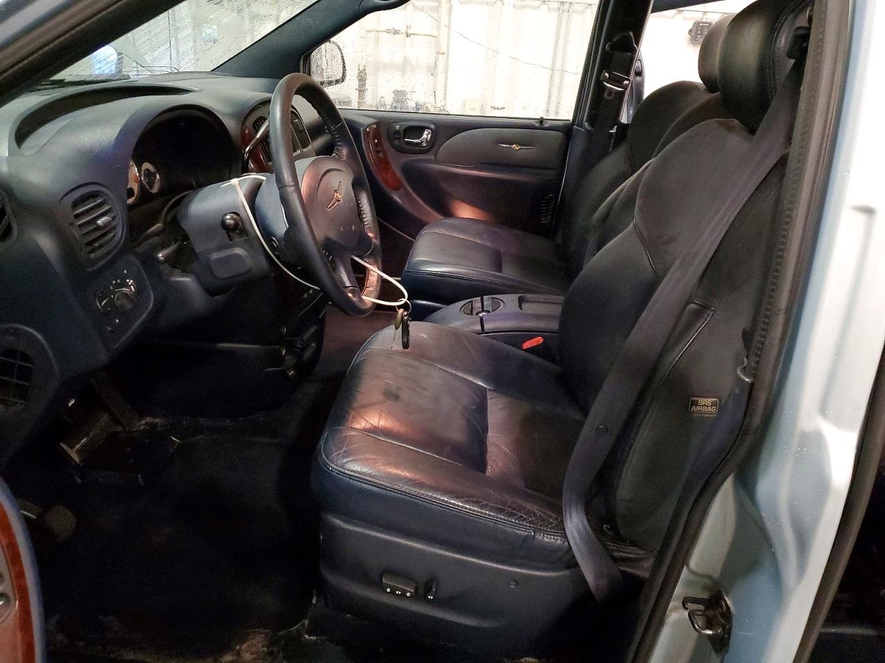 2001 Chrysler Town & Country Limited Blue vin: 2C8GP64L01R303657