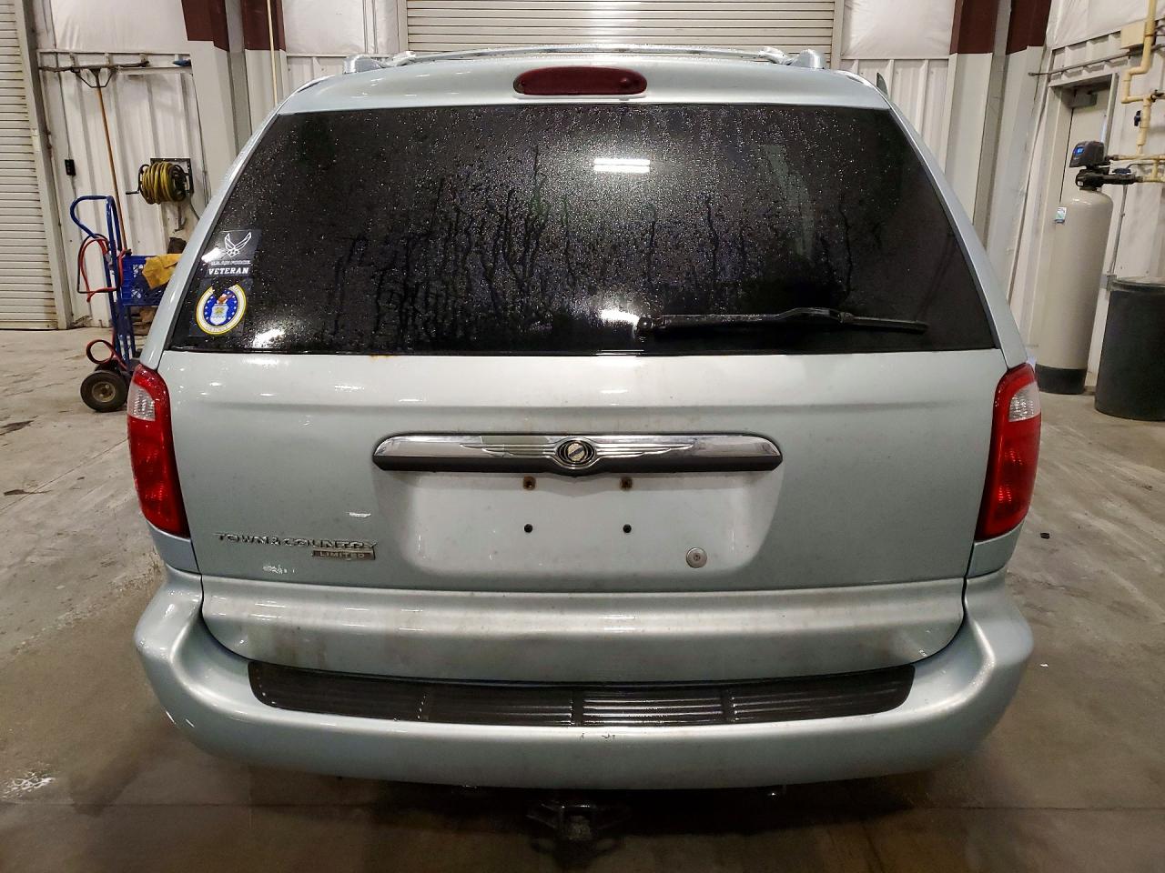 2001 Chrysler Town & Country Limited Blue vin: 2C8GP64L01R303657