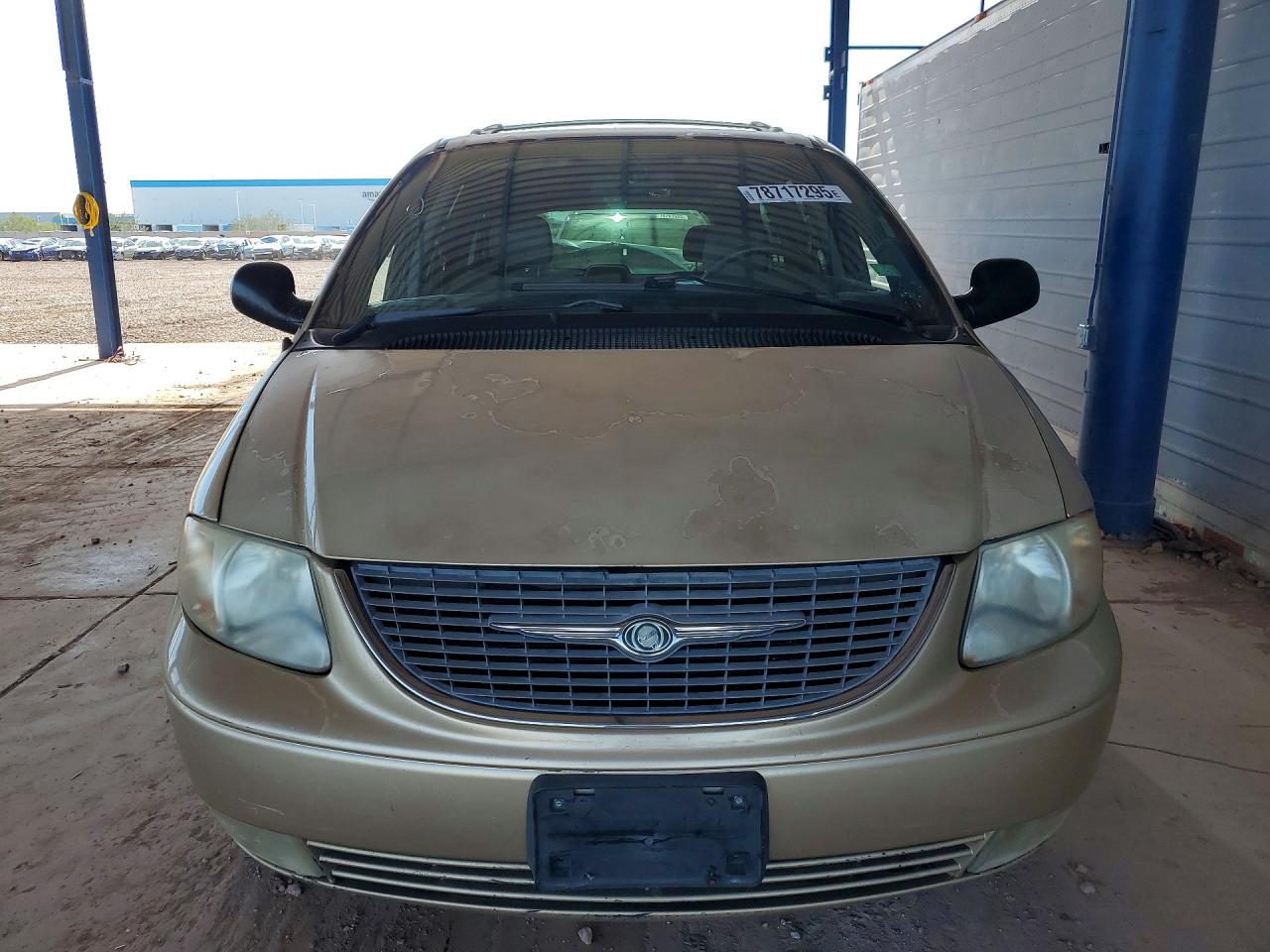 2001 Chrysler Town & Country Limited Beige vin: 2C8GP64L11R145166