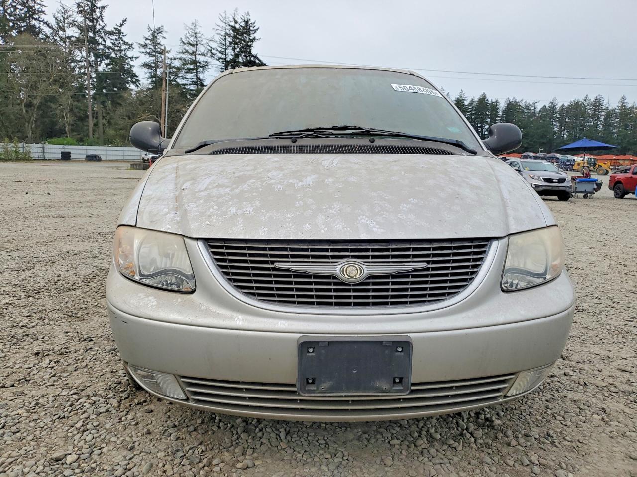 2001 Chrysler Town & Country Limited Silver vin: 2C8GP64L11R339616
