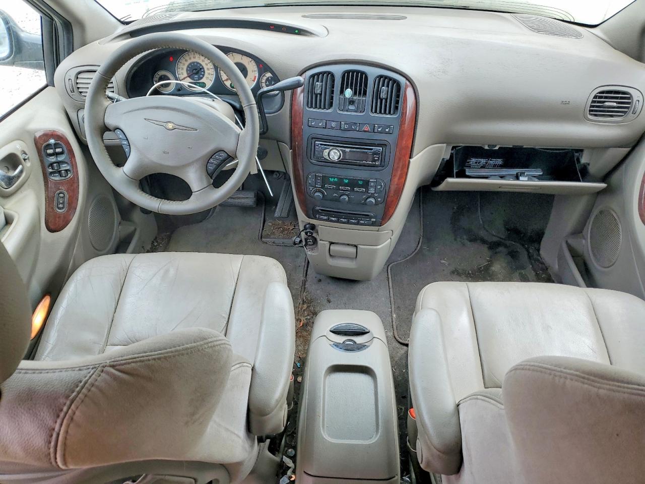 2001 Chrysler Town & Country Limited Silver vin: 2C8GP64L11R339616