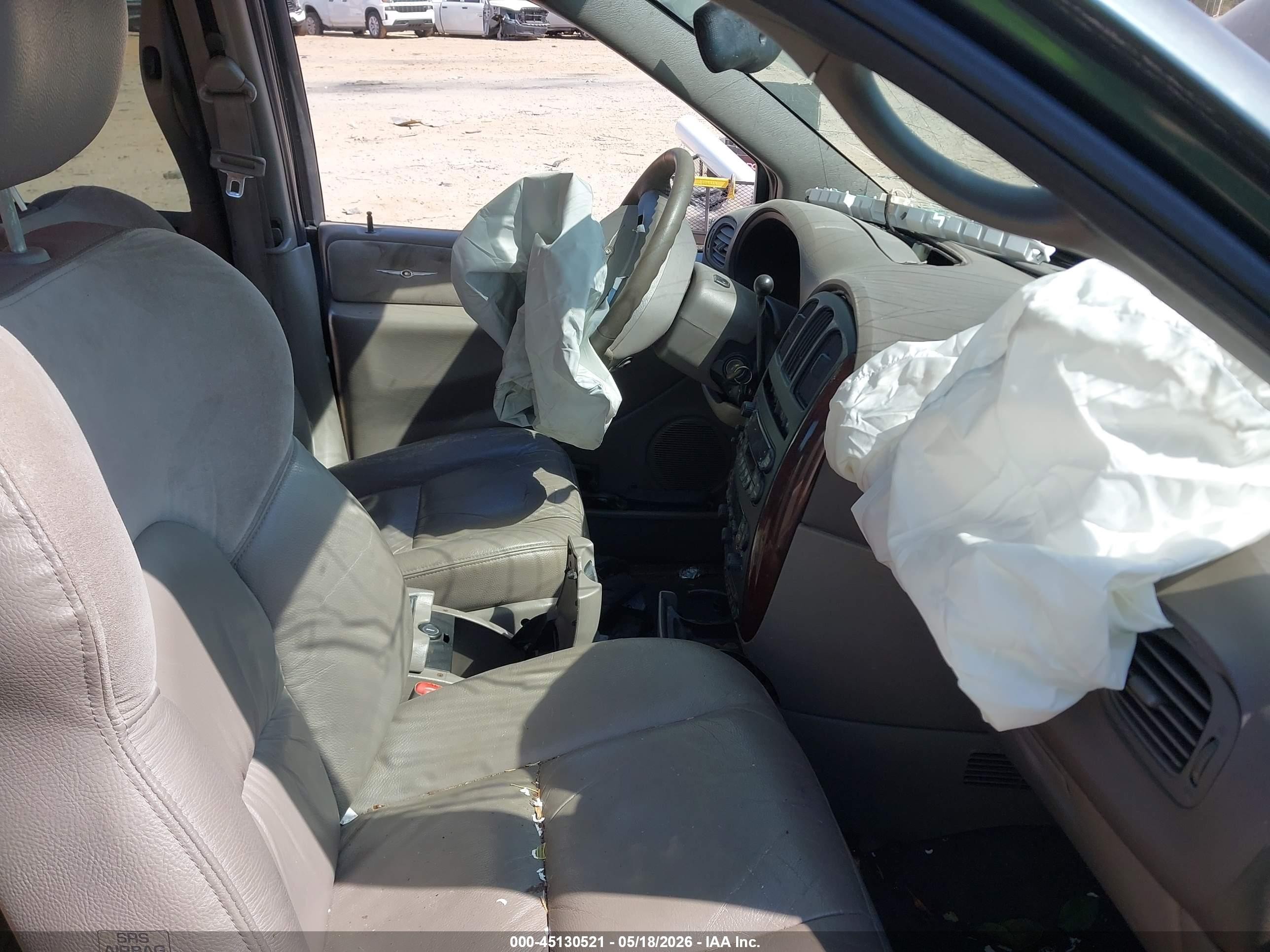2003 Chrysler Town & Country Limited Green vin: 2C8GP64L13R116737