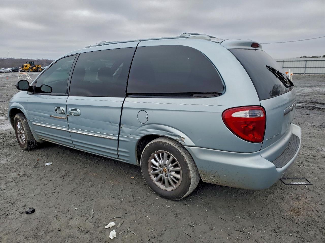 2001 Chrysler Town & Country Limited Blue vin: 2C8GP64L21R139618