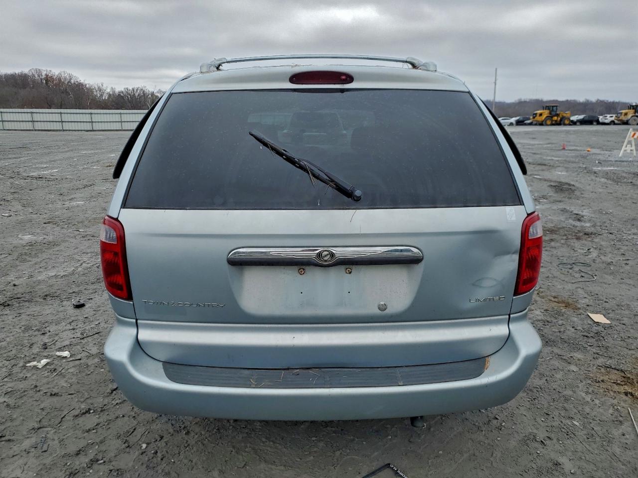 2001 Chrysler Town & Country Limited Blue vin: 2C8GP64L21R139618