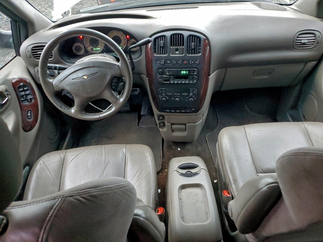 2001 Chrysler Town & Country Limited Silver vin: 2C8GP64L21R251755