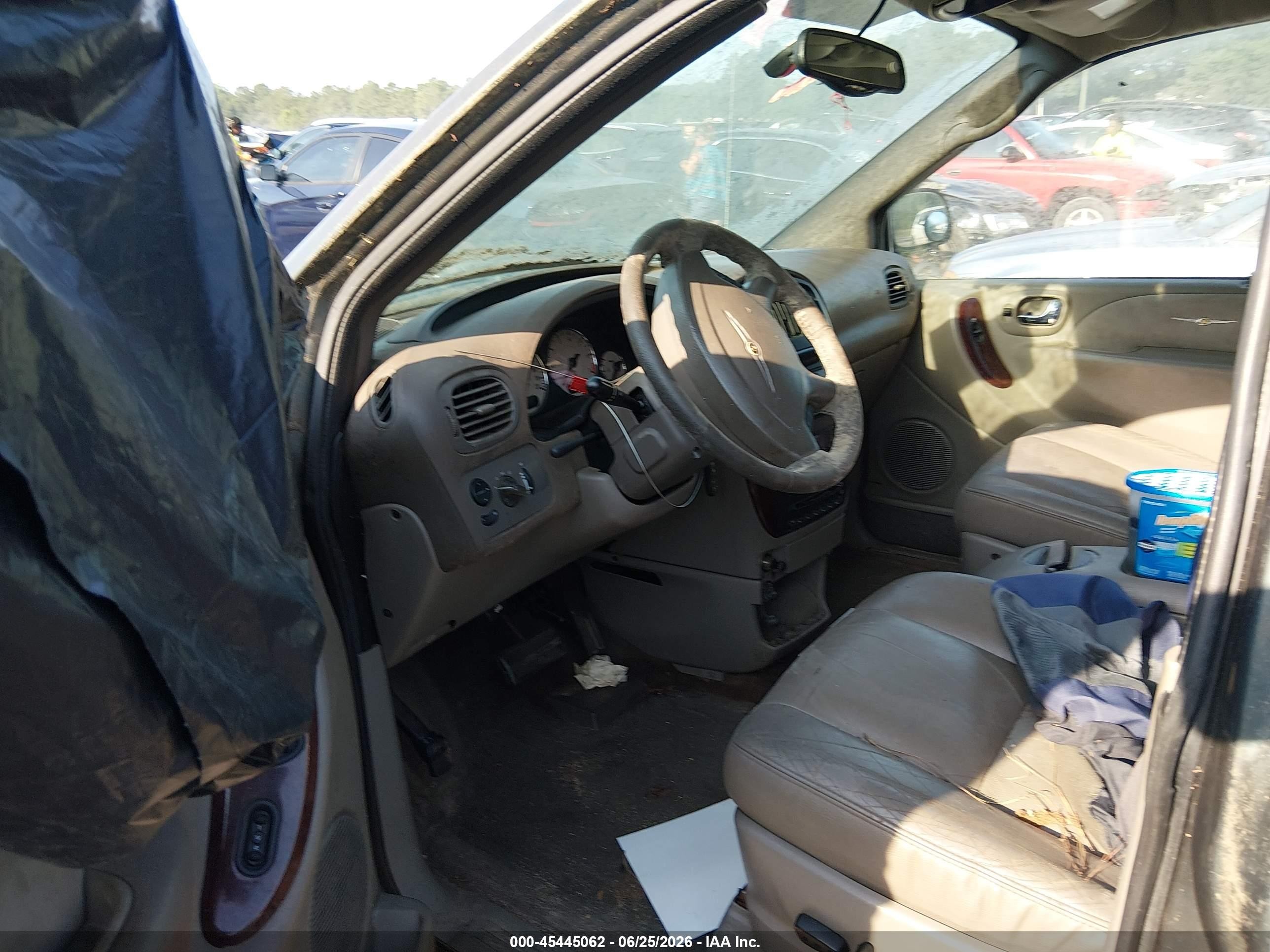 2003 Chrysler Town & Country Limited Green vin: 2C8GP64L23R201280