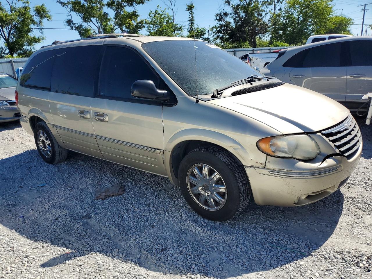 2005 Chrysler Town & Country Limited Gold vin: 2C8GP64L25R594524