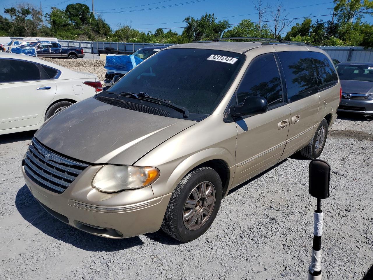 2005 Chrysler Town & Country Limited Gold vin: 2C8GP64L25R594524