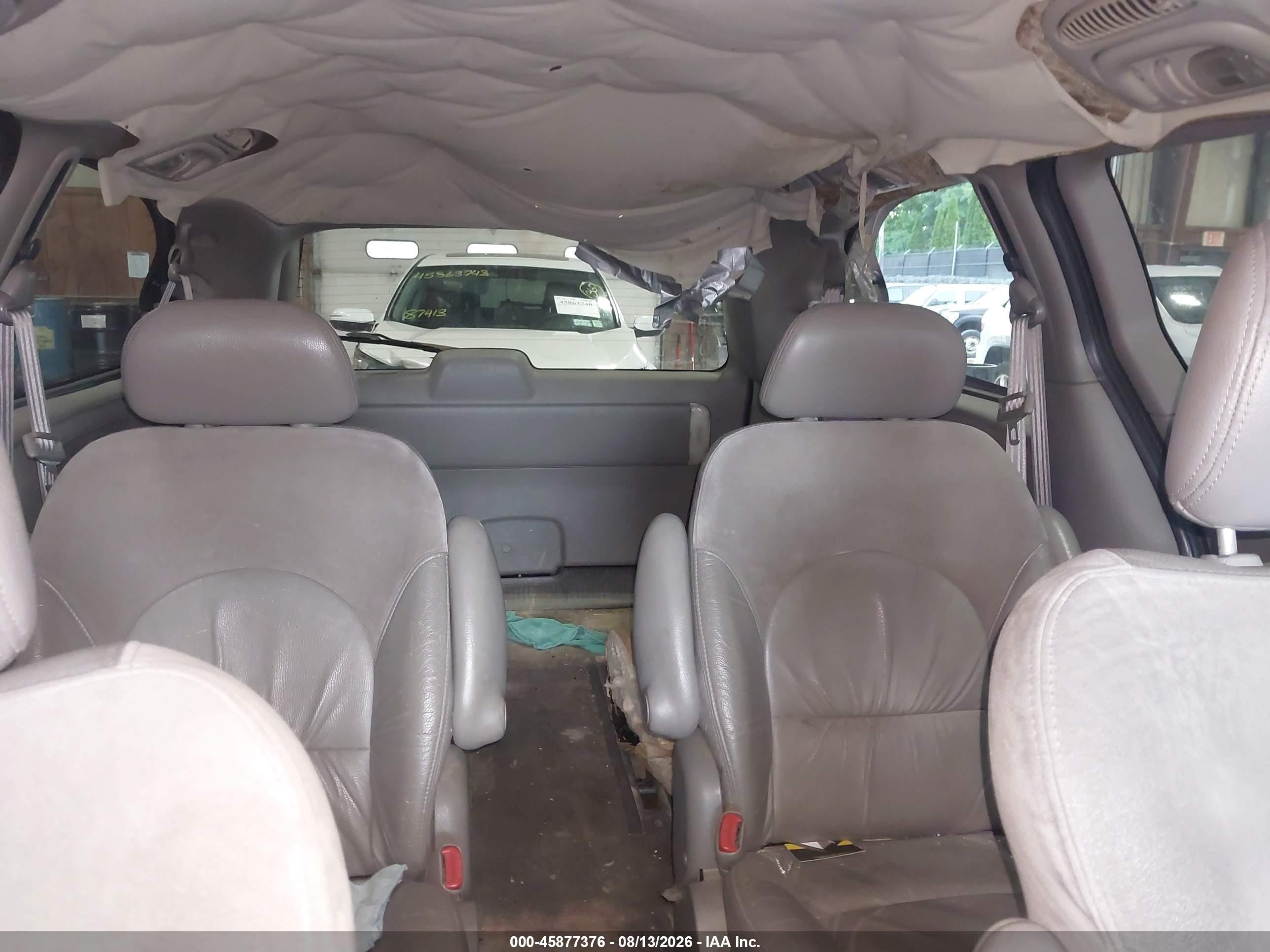 2002 Chrysler Town & Country Limited Gray vin: 2C8GP64L32R575945