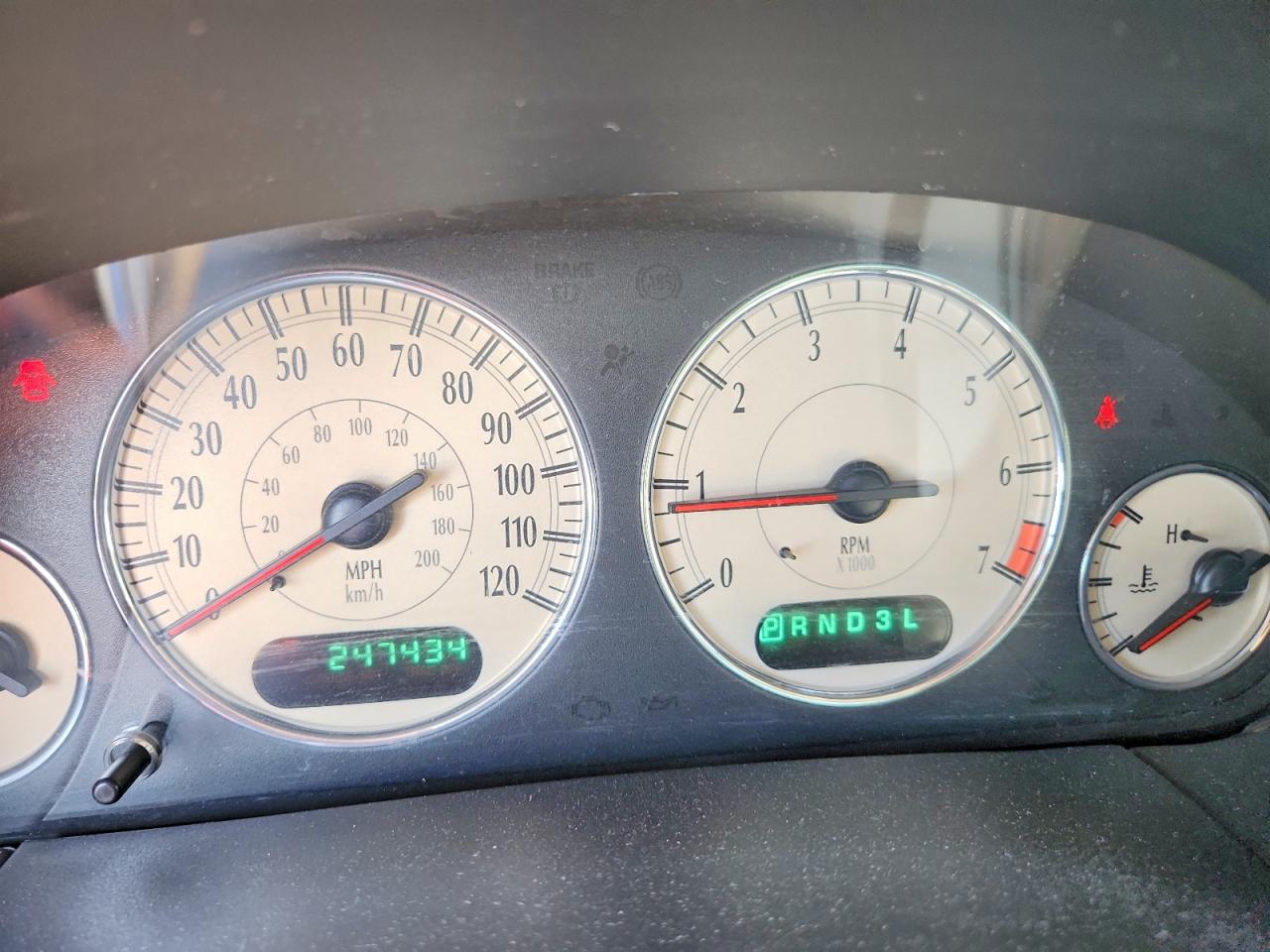 2003 Chrysler Town & Country Limited Blue vin: 2C8GP64L33R389775