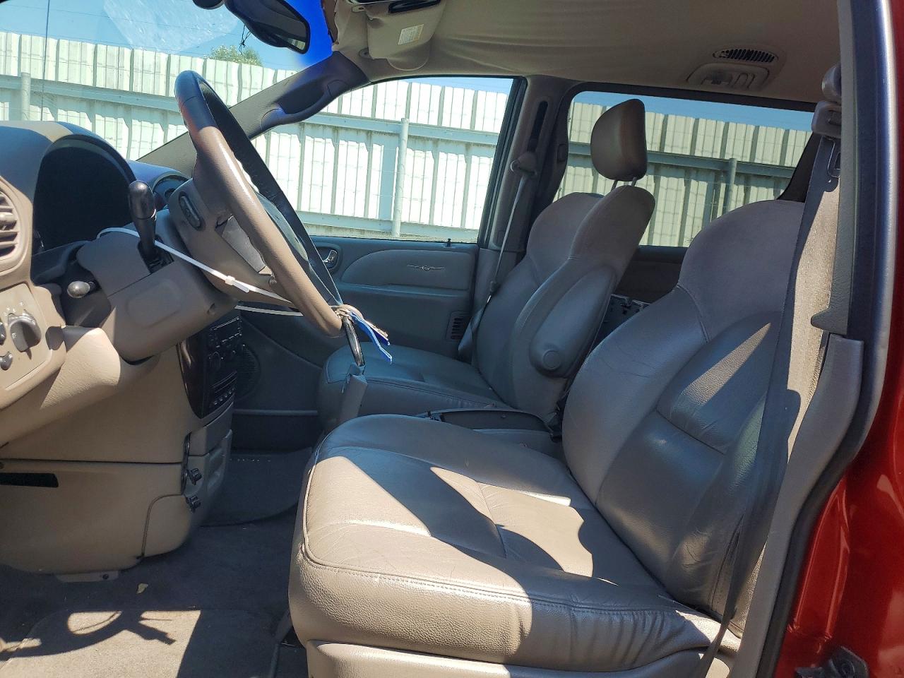2001 Chrysler Town & Country Limited Красный vin: 2C8GP64L41R359942