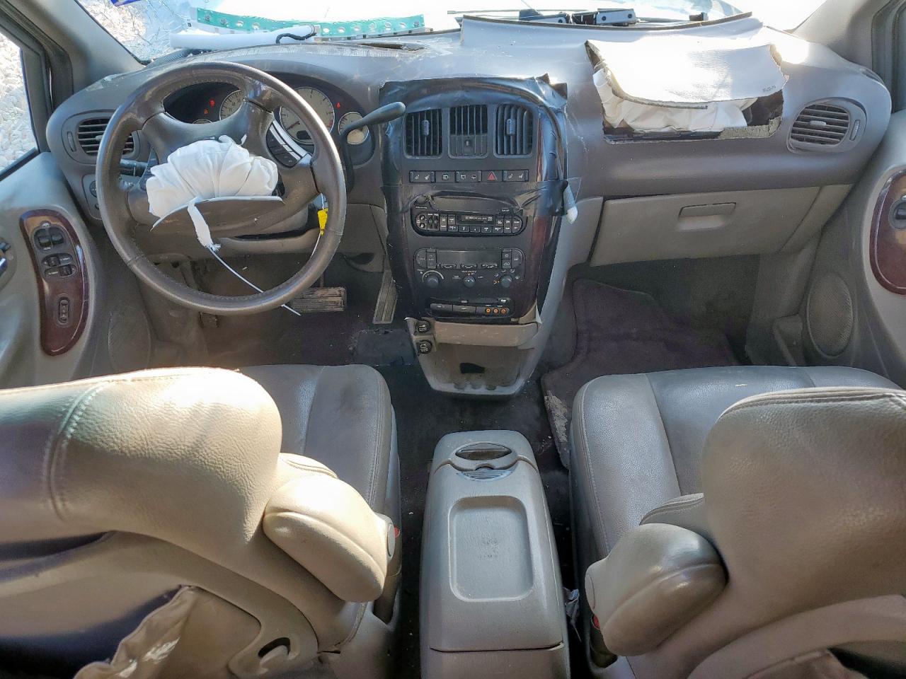 2003 Chrysler Town & Country Limited Silver vin: 2C8GP64L43R347311