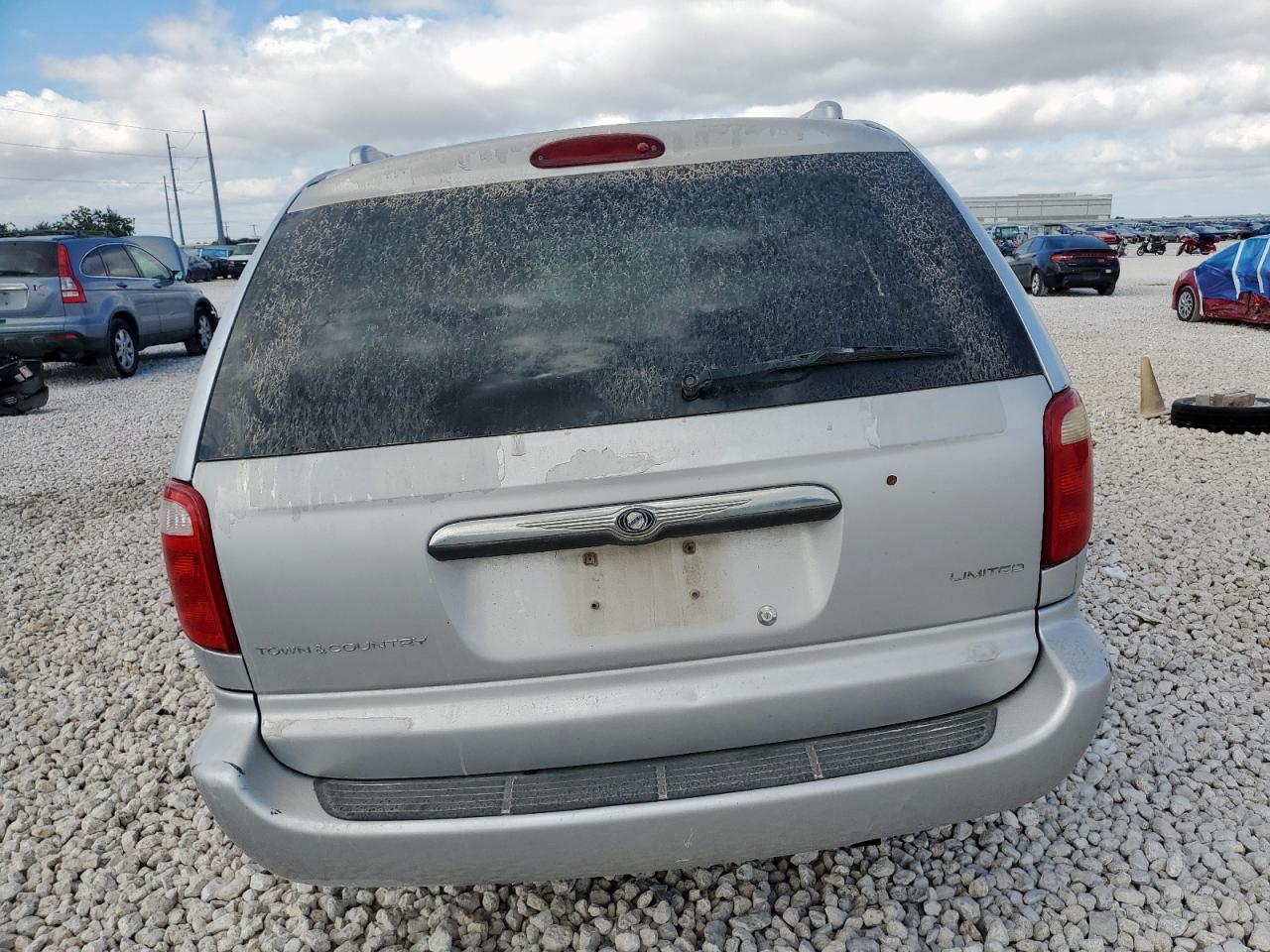 2003 Chrysler Town & Country Limited Silver vin: 2C8GP64L43R347311