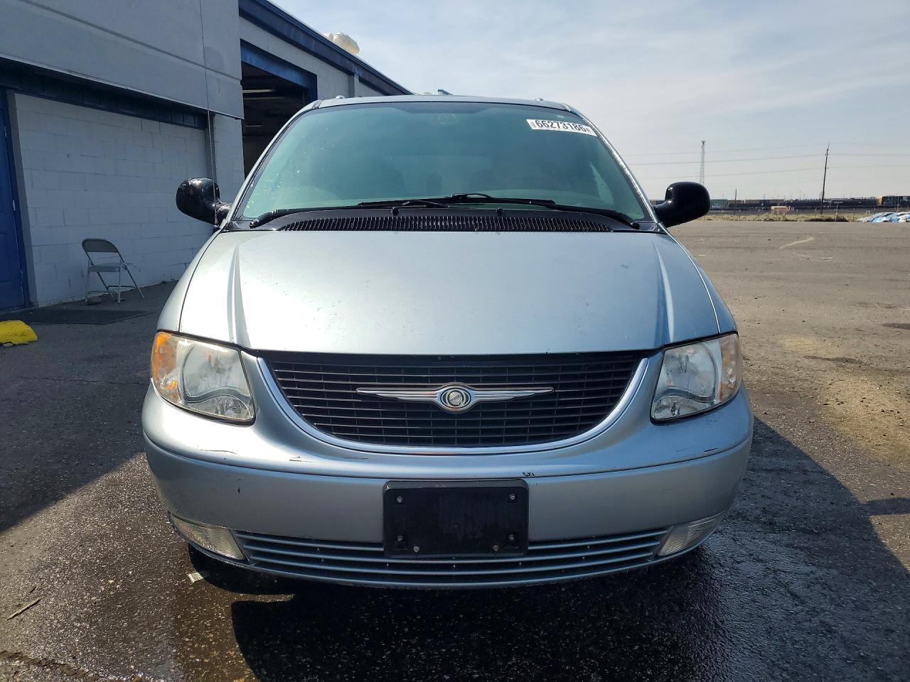 2004 Chrysler Town & Country Limited Синий vin: 2C8GP64L74R519123