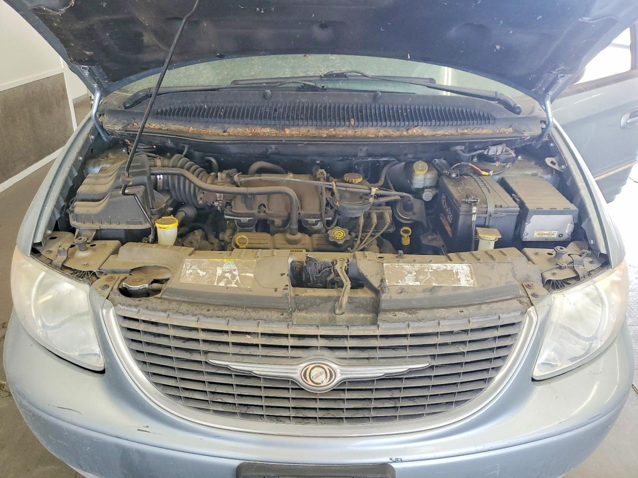 2004 Chrysler Town & Country Limited Синий vin: 2C8GP64L74R519123