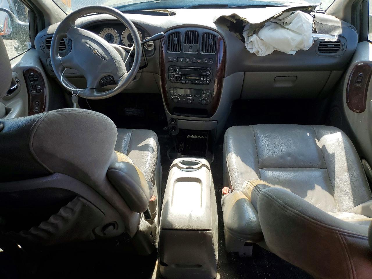 2001 Chrysler Town & Country Limited Tan vin: 2C8GP64L81R234779