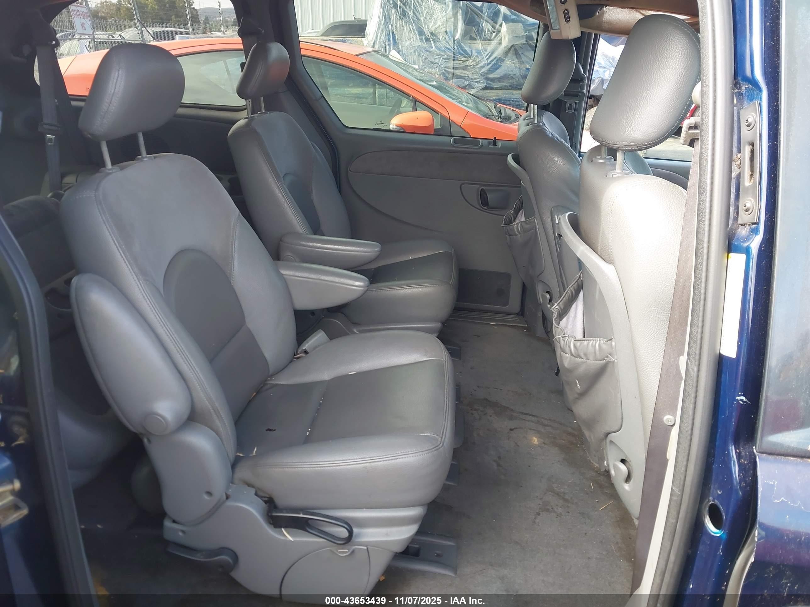 2004 Chrysler Town & Country Limited Dark Blue vin: 2C8GP64L84R534553