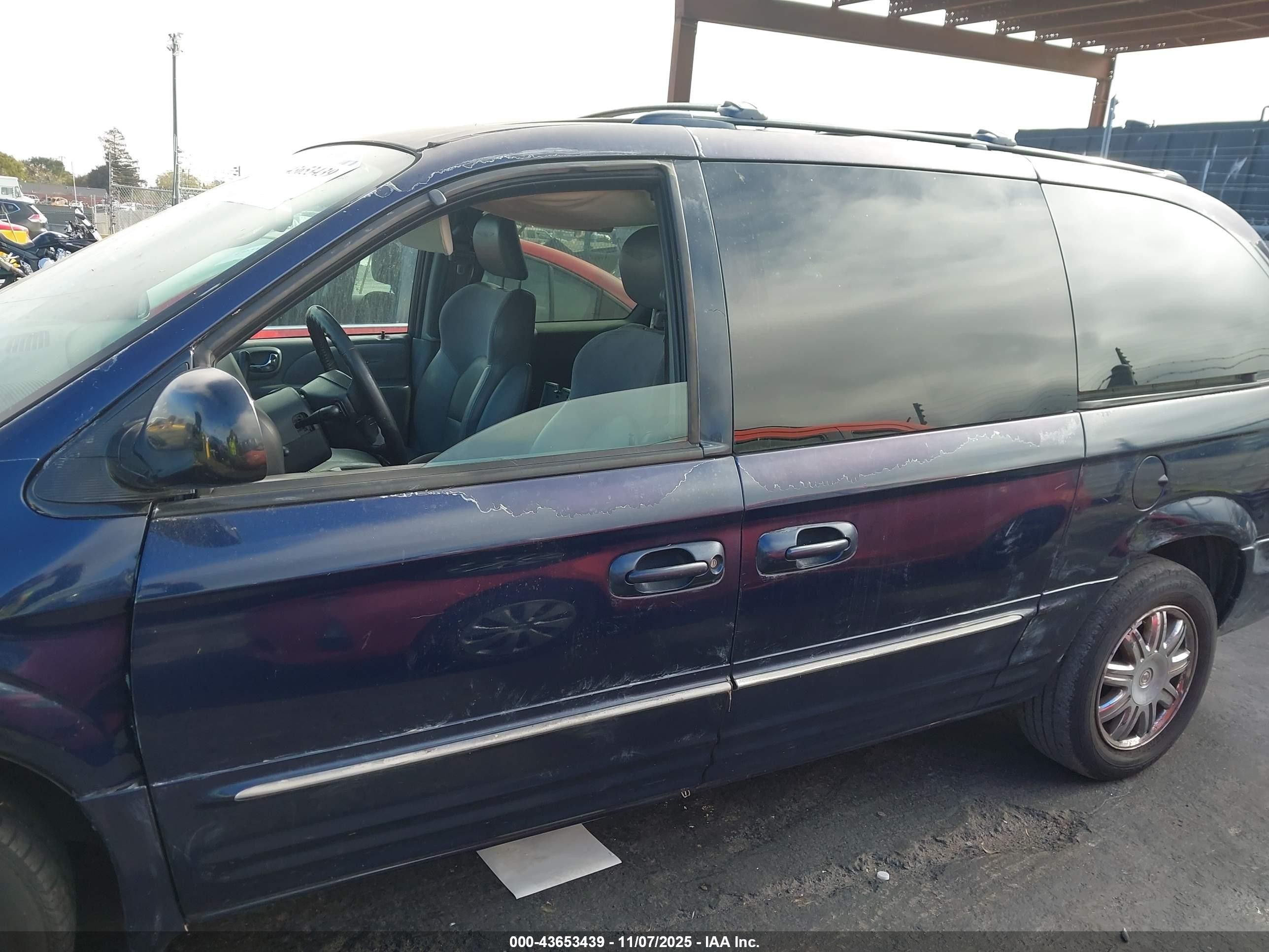 2004 Chrysler Town & Country Limited Dark Blue vin: 2C8GP64L84R534553