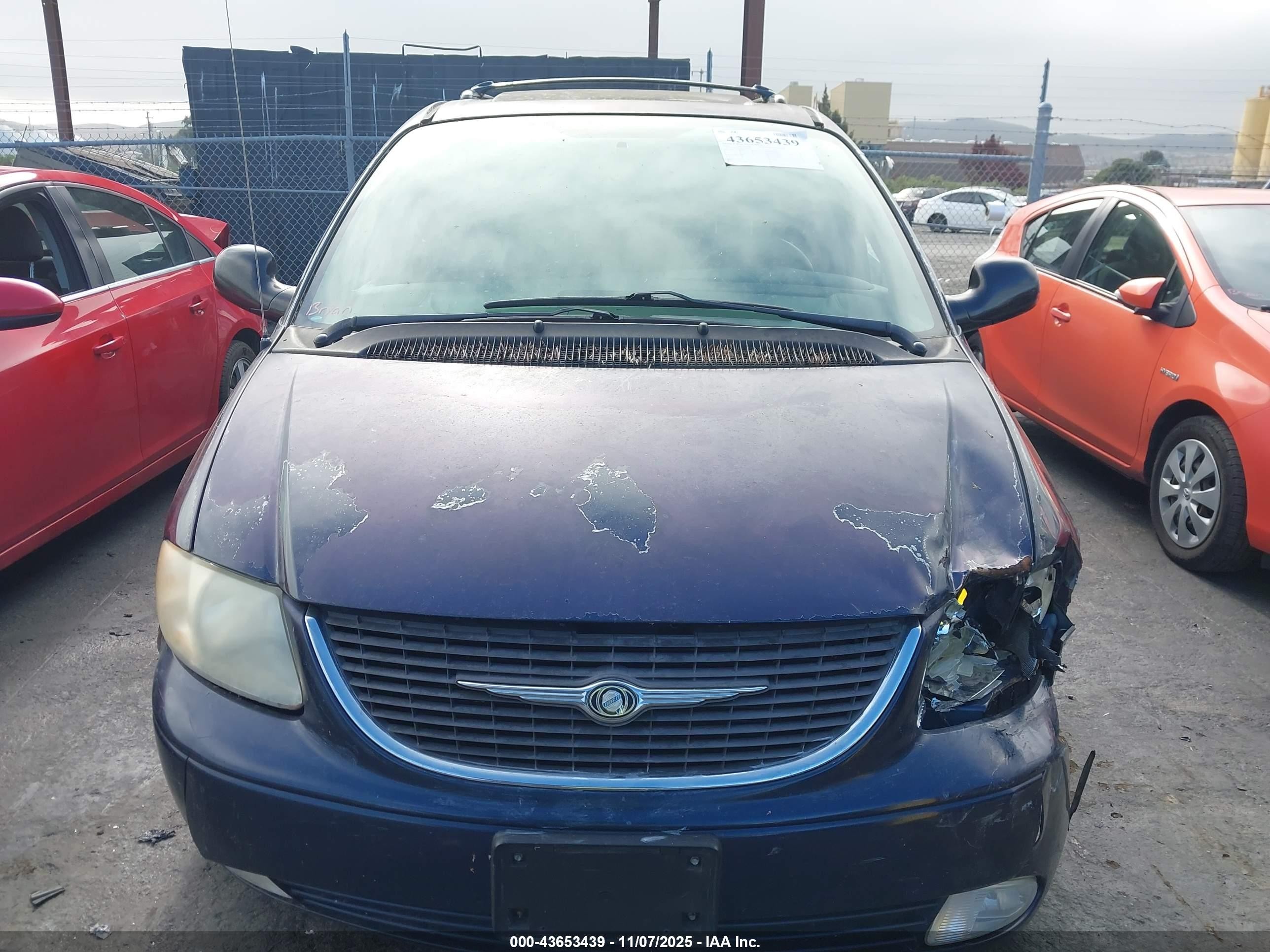 2004 Chrysler Town & Country Limited Dark Blue vin: 2C8GP64L84R534553