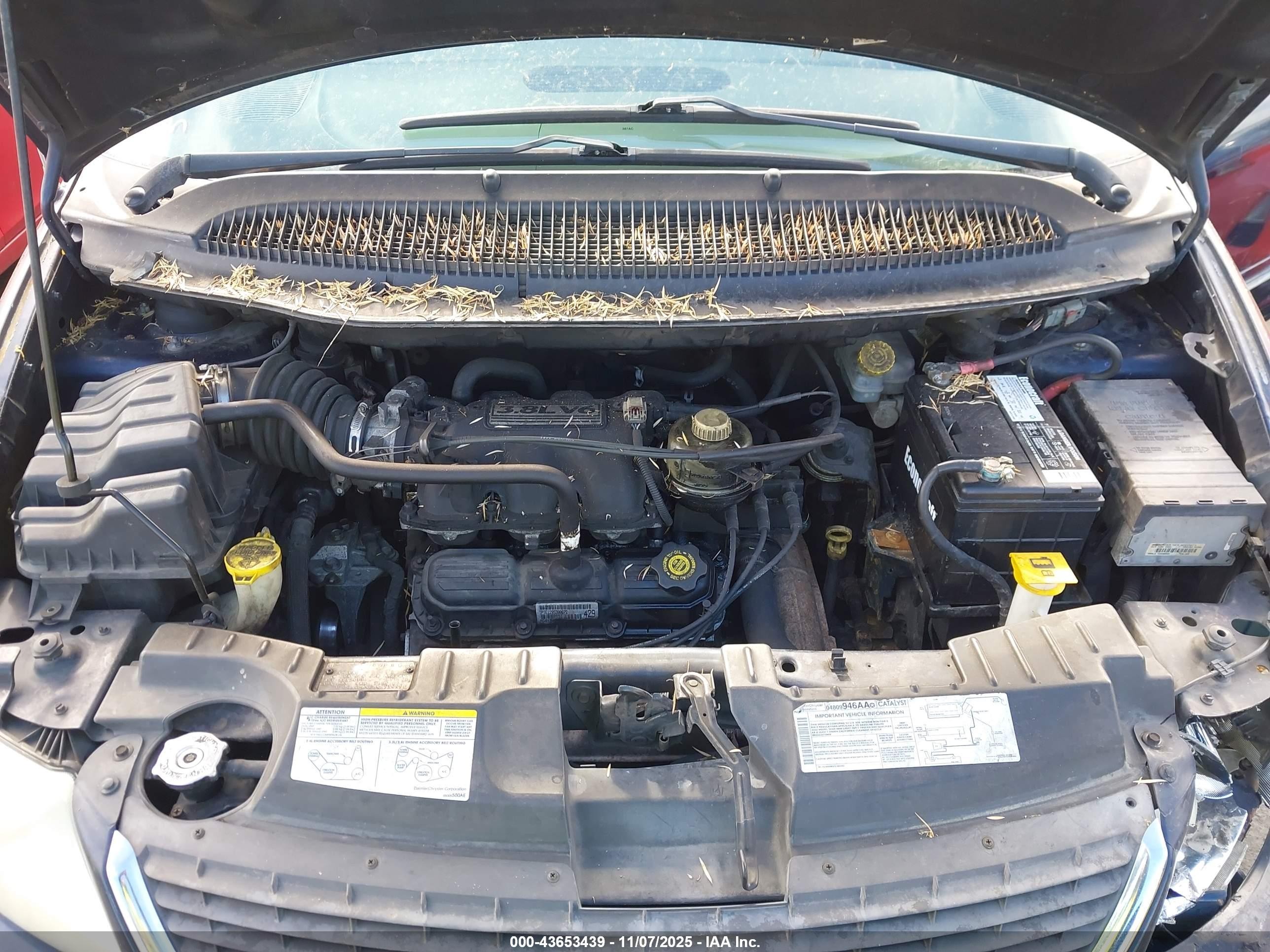 2004 Chrysler Town & Country Limited Dark Blue vin: 2C8GP64L84R534553