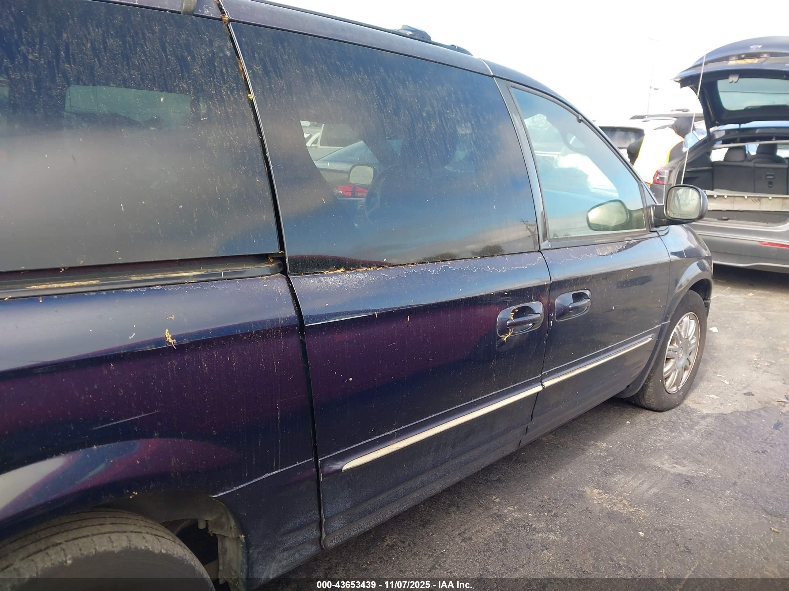 2004 Chrysler Town & Country Limited Dark Blue vin: 2C8GP64L84R534553