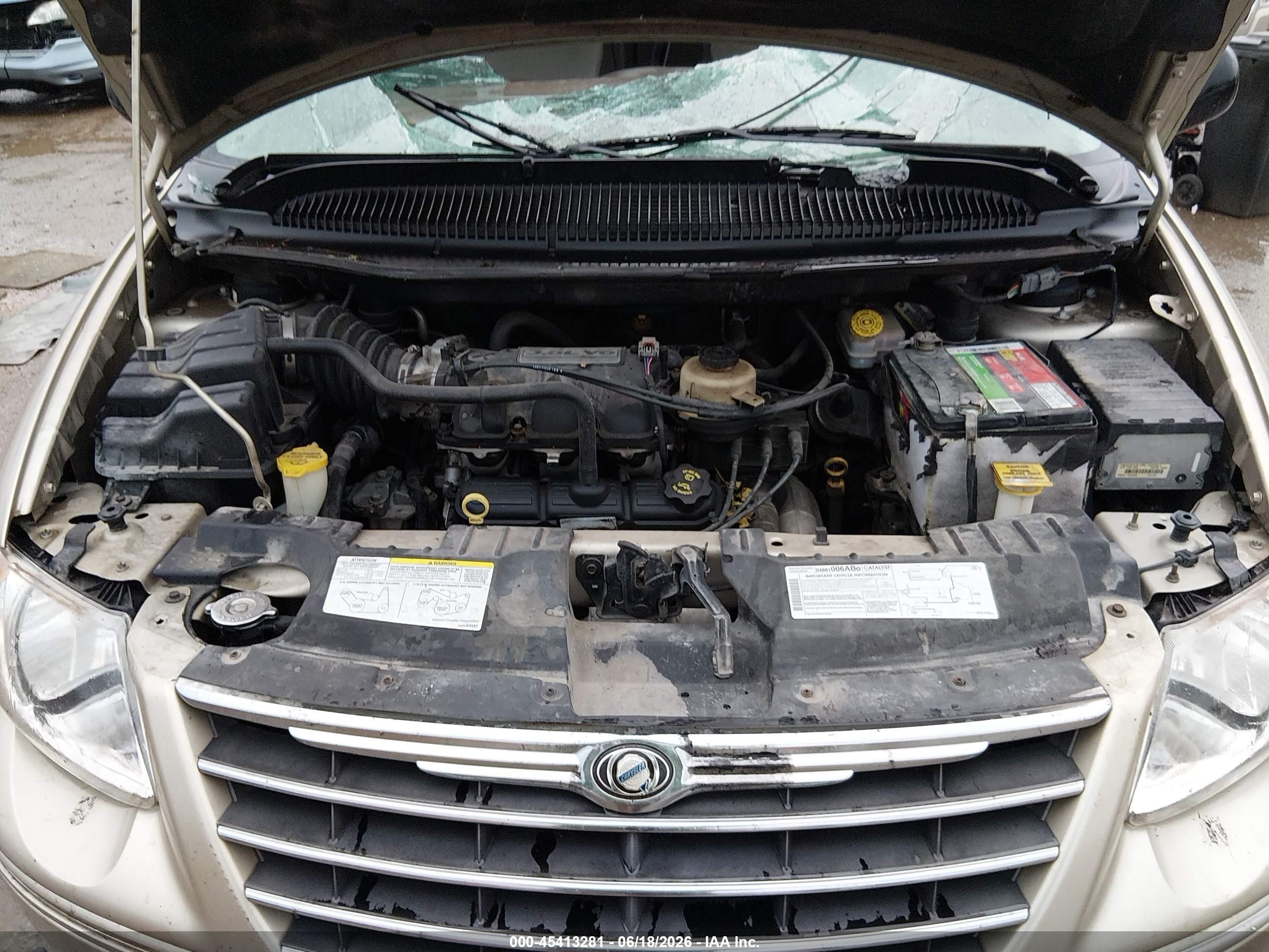 2005 Chrysler Town & Country Limited Champagne vin: 2C8GP64L85R123638